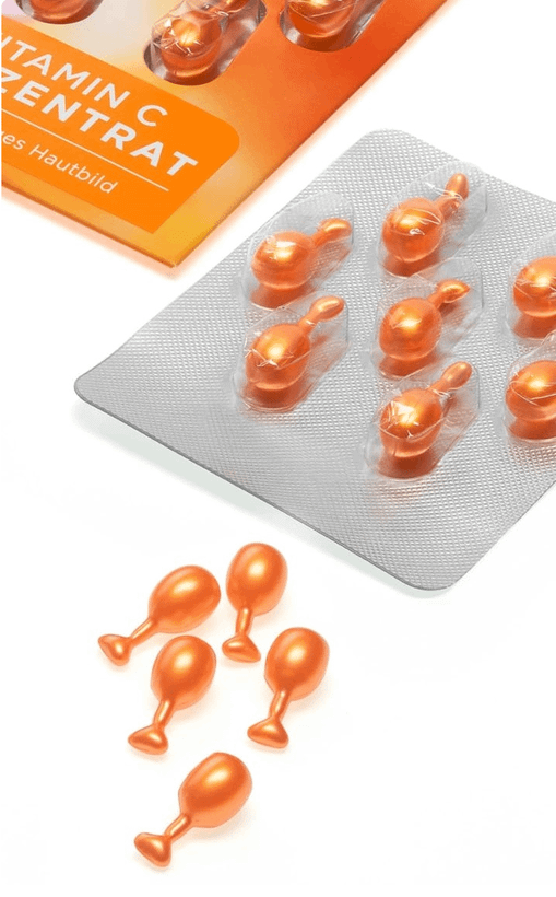 کپسول کنسانتره روشن کننده مدل Vitamin C konzentrat بالهآ اوریجینال اصل آلمان