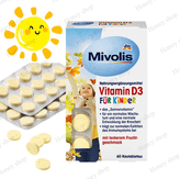 ویتامین دی جویدنی مخصوص کودکان movilis (dm) اوریجینال اصل آلمان