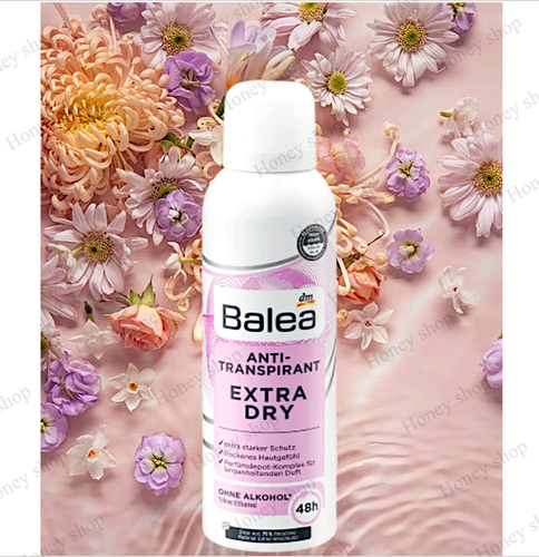 اسپری دئودورانت ضد تعریق Extra Dry باله آ اوریجینال اصل آلمان