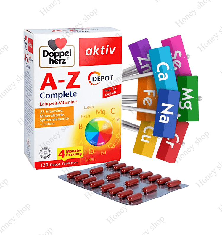 مولتی ویتامین AZ Depot دوپل هرز اورجینال آلمان