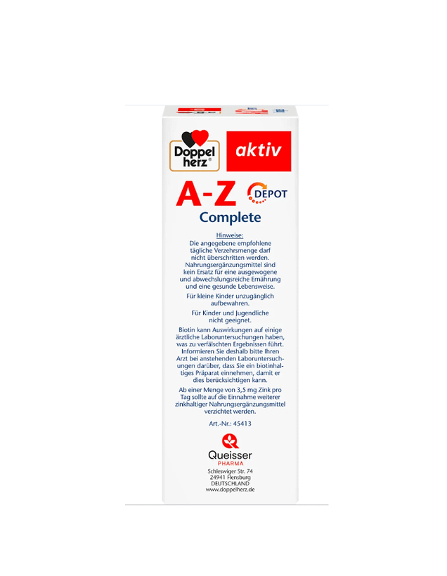 مولتی ویتامین AZ Depot دوپل هرز اورجینال آلمان