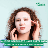 ماسک ورقهای چای سبز گارنیه اسکین اکتیو - آبرسانی و شادابی