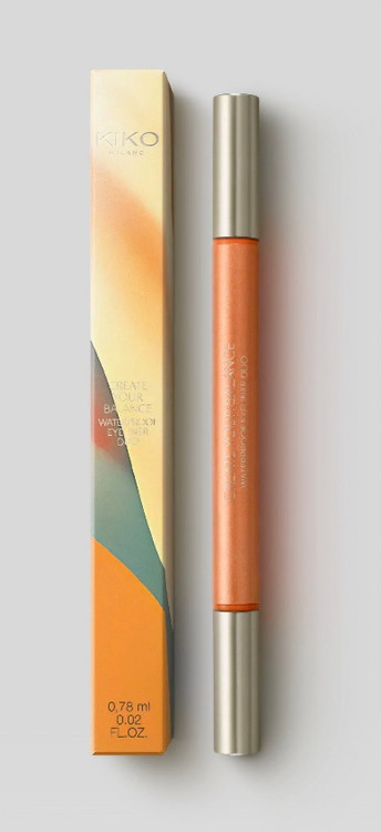 KIKO Milano Double-Ended Waterproof Eyeliner with Coffee Extract