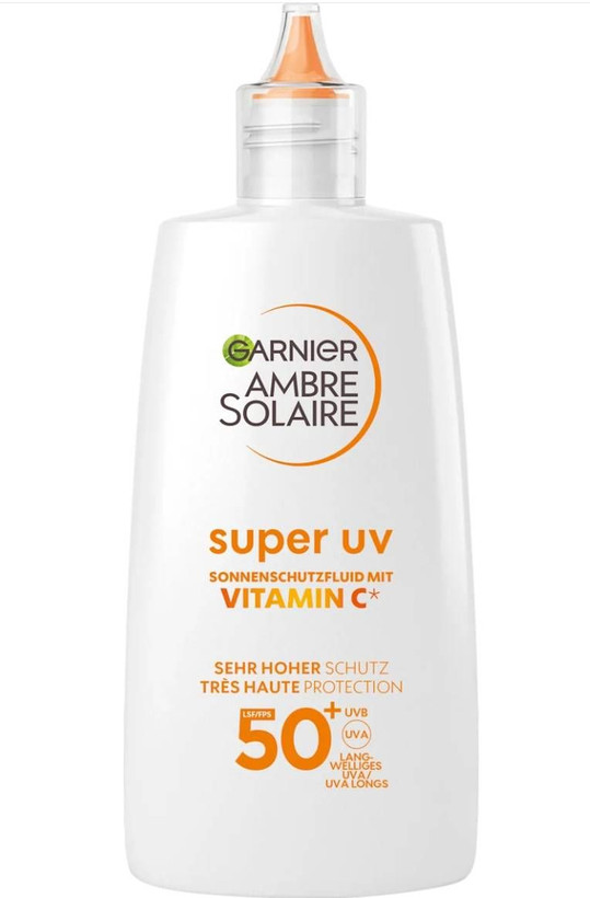 ضد آفتاب ویتامین C گارنیر SPF 50 مدل Super UV ضد لک اورجینال