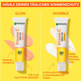 ضد آفتاب گارنیر ویتامین C SPF50 (بیرنگ و رنگی) | ضد لک و سبک