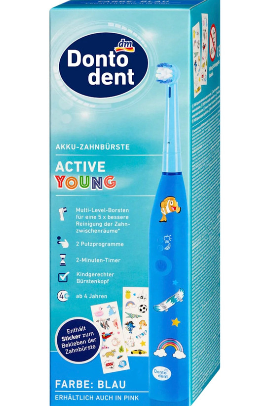Dontodent Active Young Kids Electric Toothbrush
