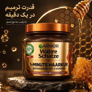 ماسک مو ضد موخوره گارنیر Wahre Schätze